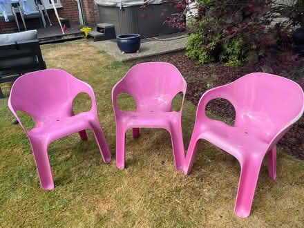 Photo of free Garden chairs (Windlesham Surrey GU20) #2