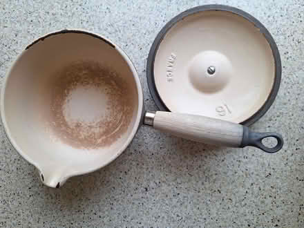 Photo of free Le creuset 6ins pan brown (Elmstead Market CO7) #1