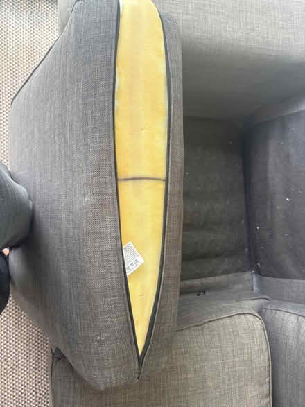 Photo of free Grey 2 seater sofa (Ashby de la Zouch LE65) #3
