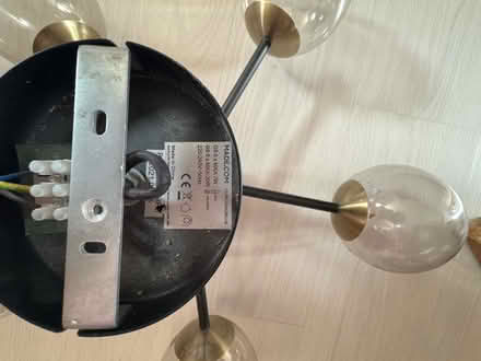 Photo of free 2 ceiling lights with fittings (CB1) #3