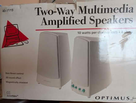 Photo of free Computer speakers (North Chelmsford, CM1) #1