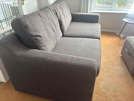 Photo of free Grey 3 seater sofa (Ashby de la Zouch LE65) #3