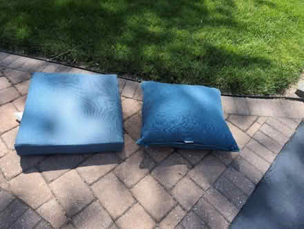 Photo of free Ourdoor Cushions - Blue (Buckingham, PA 18902) #1