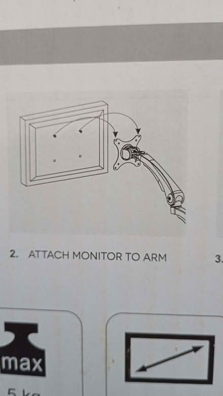 Photo of free PC Monitor Desktop Mount (Hanover BN2) #3