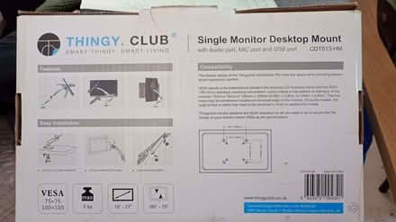 Photo of free PC Monitor Desktop Mount (Hanover BN2) #1