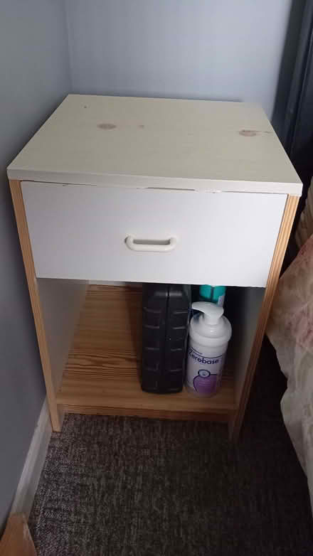 Photo of free Old bedside cabinet (Hilton IV2) #2