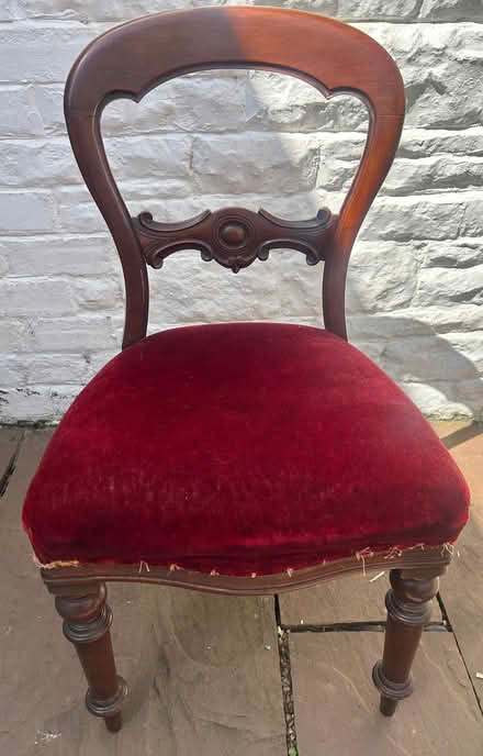 Photo of free Antique balloon back chair (Clifton CA10) #1