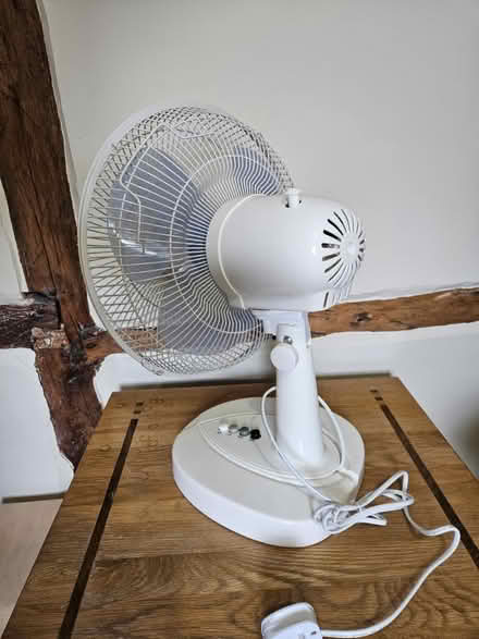 Photo of free Tabletop oscillating fan (Hest Bank.) #2