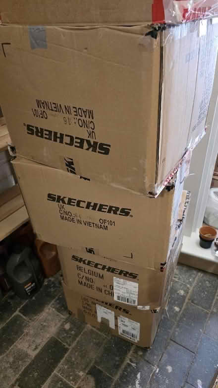 Photo of free 9 cardboard boxes (New Bradwell MK13) #1