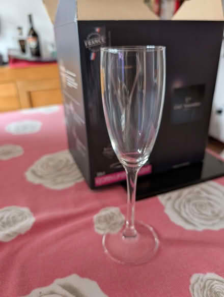 Photo of free 6 Champagne Glasses (World's End RH15) #1