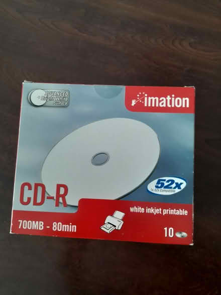 Photo of free Box of 10 CD-R disks (Thorpe Bay (SS1)) #1