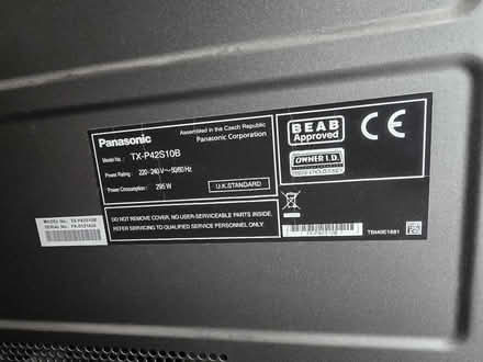 Photo of free Old panasonic tv (LS11) #1
