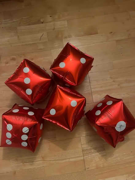 Photo of free Red balloon dice (Cawston CV22) #2