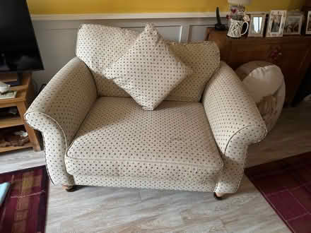 Photo of free Beige Next Love Seat (Theydon Bois CM16) #2