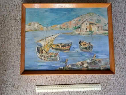Photo of free Oil painting. (Moggerhanger MK44) #1