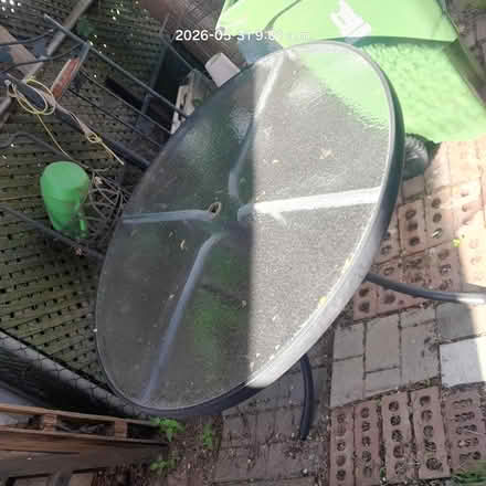 Photo of free Round Patio table (22 Thirty Eighth Street, Etob) #1