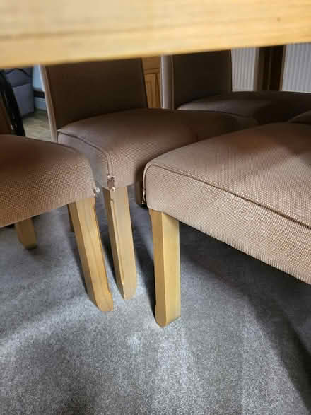 Photo of free Table and six chairs (B67 Bearwood) #3