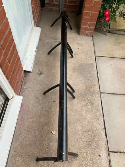 Photo of free Black metal pole (upcycling) (Bucknell SY7) #2