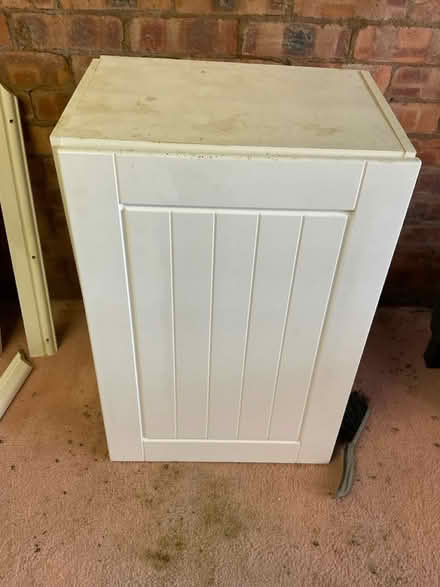 Photo of free Single door white kitchen cabinet (ST15, Stone ST15) #1