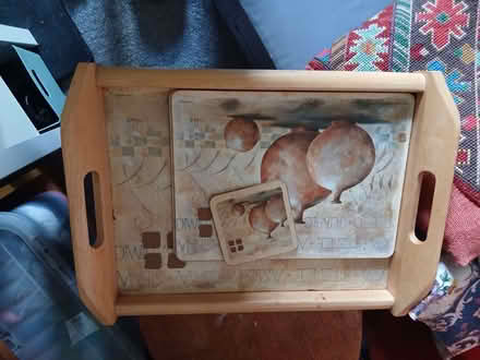 Photo of free 2 Trays 6 mats & coasters (Belmont SL6) #1