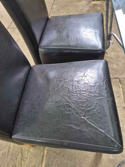 Photo of free Glass top table 4 chairs (Cheltenham) #4