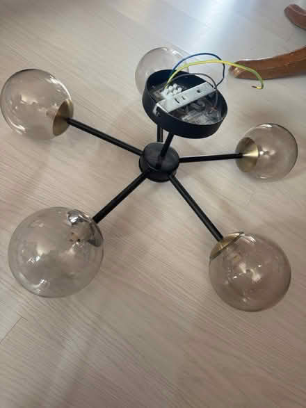 Photo of free 2 ceiling lights with fittings (CB1) #2