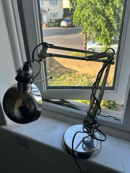 Photo of free Silver table lamp (Thornton Heath CR7) #1