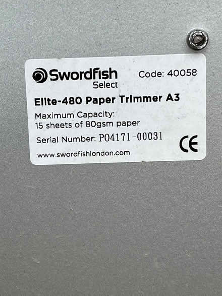 Photo of free Paper trimmer (Waterlooville PO7) #4