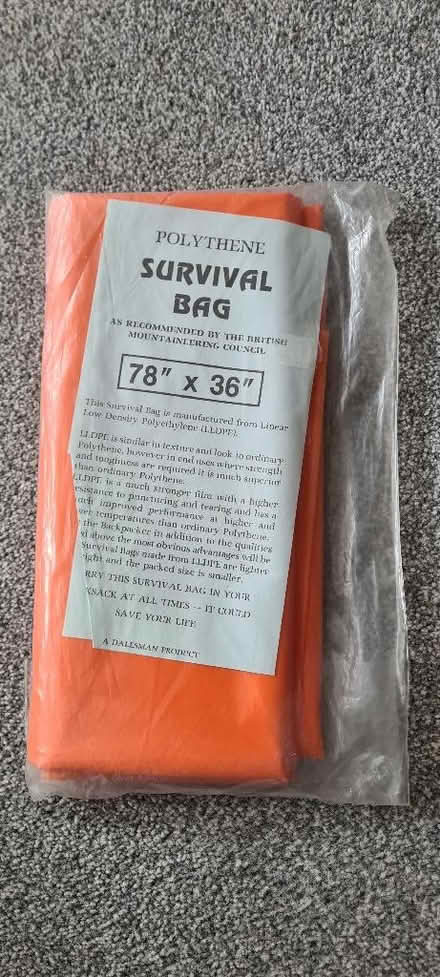 Photo of free Emergency survival bag (Beckenham BR3) #1