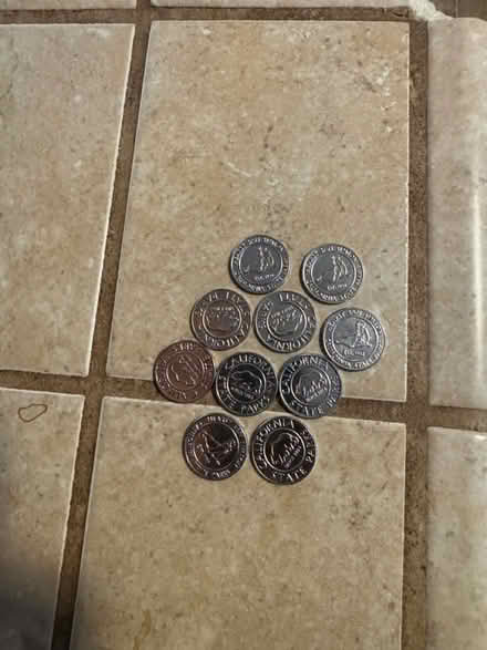 Photo of free California State Park Shower Tokens (San Jose California) #1
