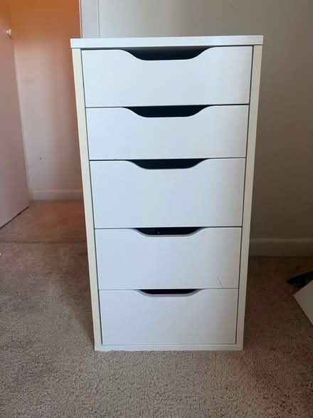 Photo of free White IKEA storage drawers (Cardozo) #1