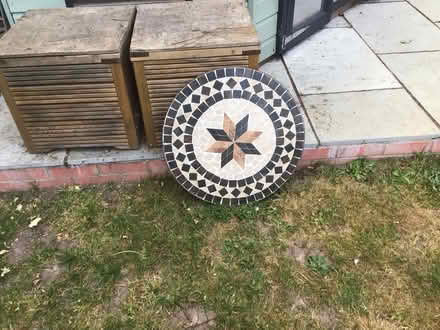 Photo of free Mosaic table top only (Locksheath SO31) #1