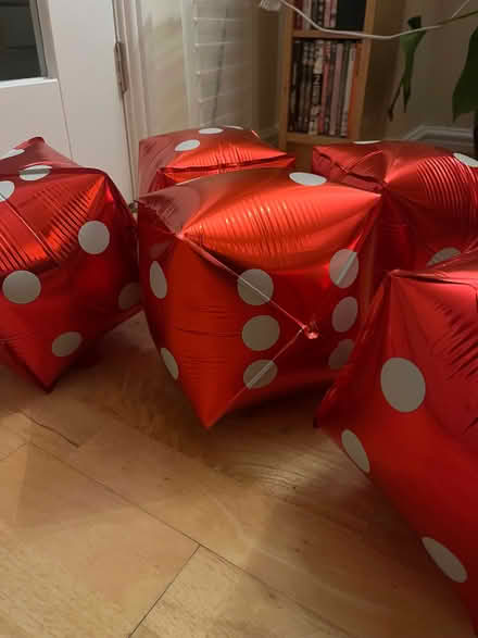 Photo of free Red balloon dice (Cawston CV22) #3