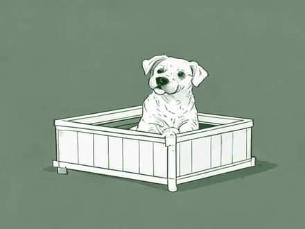 Photo of Dog crate. Medium size 30 to 36 inch (Sherrard's Green WR14) #1