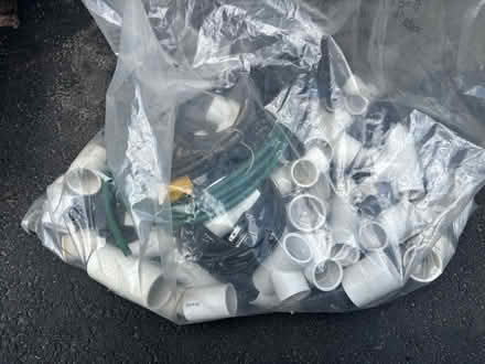 Photo of free Bag of PVC fittings (Riverdale) #1