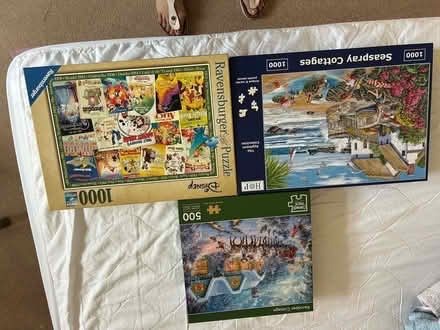Photo of free jigsaw puzzles and weighted hula hoop (Western Park LE3) #1