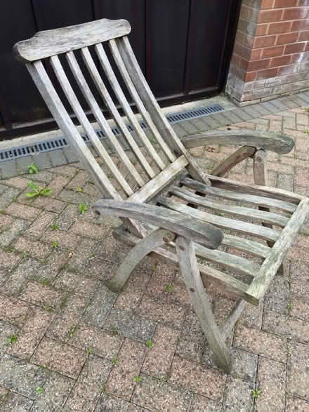 Photo of free Wooden garden chairs (Heald Green SK8 3) #1