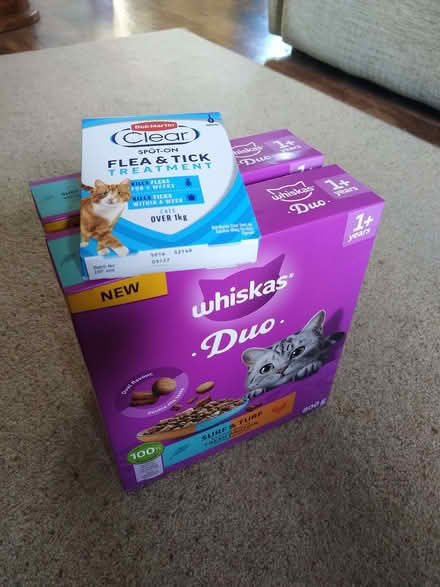 Photo of free Cat food and flea/tick spot on (Hereford HR1) #1