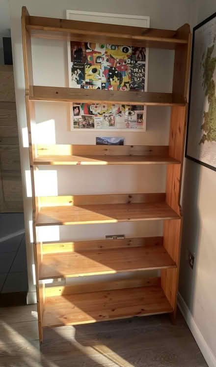 Photo of free Large solid wood book case (Wallands Park BN7) #2