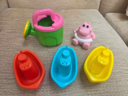 Photo of free Plastic bath/paddling pool toys (Barkingside IG5) #1