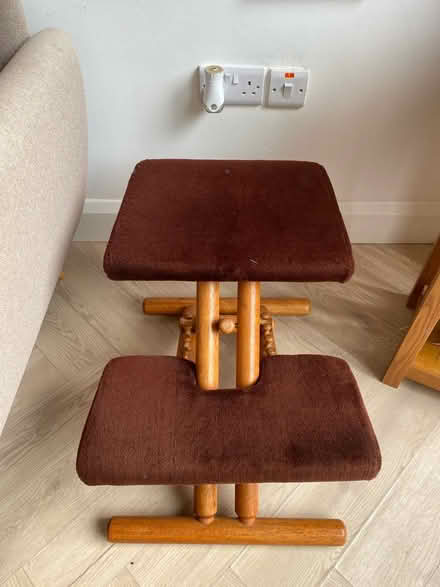 Photo of free Adjustable ergonomic stool chair (Horsham RH13) #1