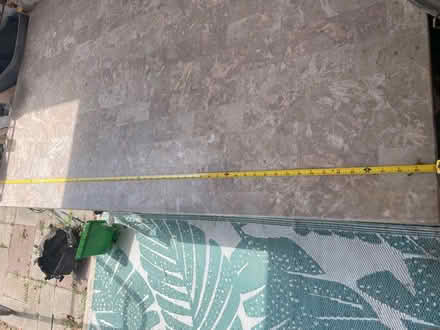 Photo of free Wood and stone table (South San Diego) #3