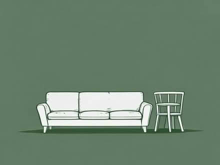 Photo of A clean sofa and a dining set (Bexhill TN39) #1