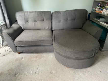 Photo of free Grey Sofa (Woodford, IG8) #1