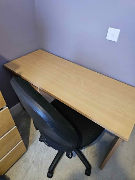 Photo of free Desk & chair (Copthorne) #1