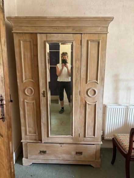 Photo of free Wardrobe #2 pine (Standlake, Oxfordshire) #1