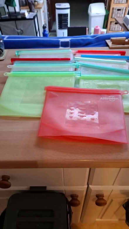 Photo of free Silicon food bags (Forest Green GL6) #1