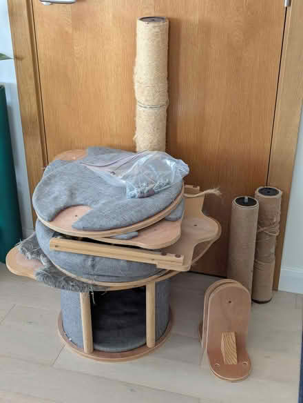 Photo of free Cat Tree Components (Incomplete) (Baldock SG7) #1