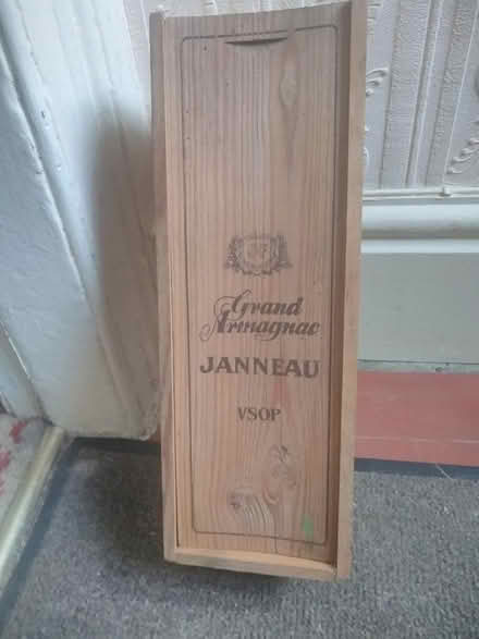 Photo of free Grand Armagnac wooden box (Wallasey CH44) #1