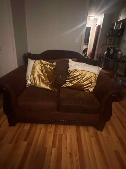 Photo of free sofa and loveseat (Stockbridge-138@155 Rockdale) #1